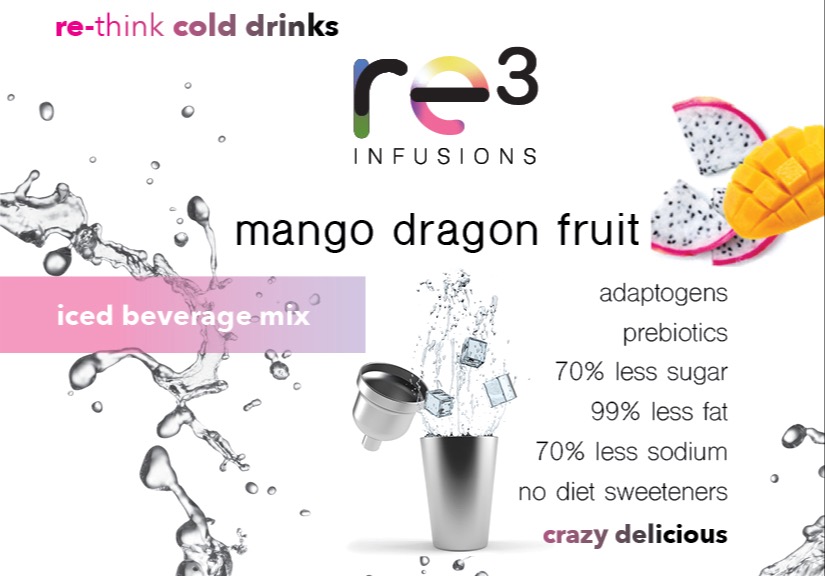 re3 Mango Dragon Fruit Iced Infusion Mix 116